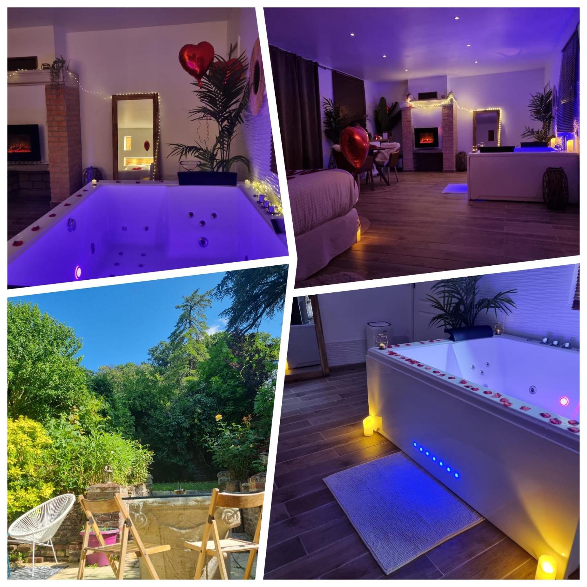 Suite De Charme Avec Jacuzzi Et Jardin Privatif Paris Au Calme Saint-Prix  Exteriör bild